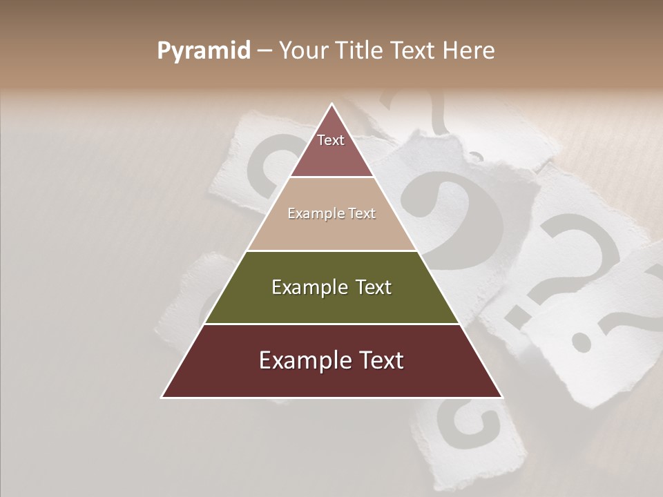 Copy Space Risk Decisions PowerPoint Template