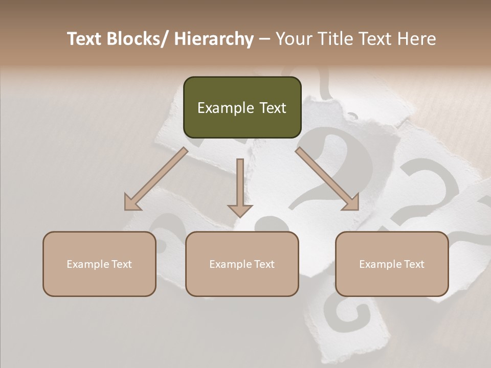 Copy Space Risk Decisions PowerPoint Template