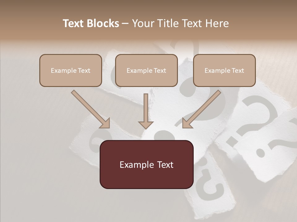 Copy Space Risk Decisions PowerPoint Template