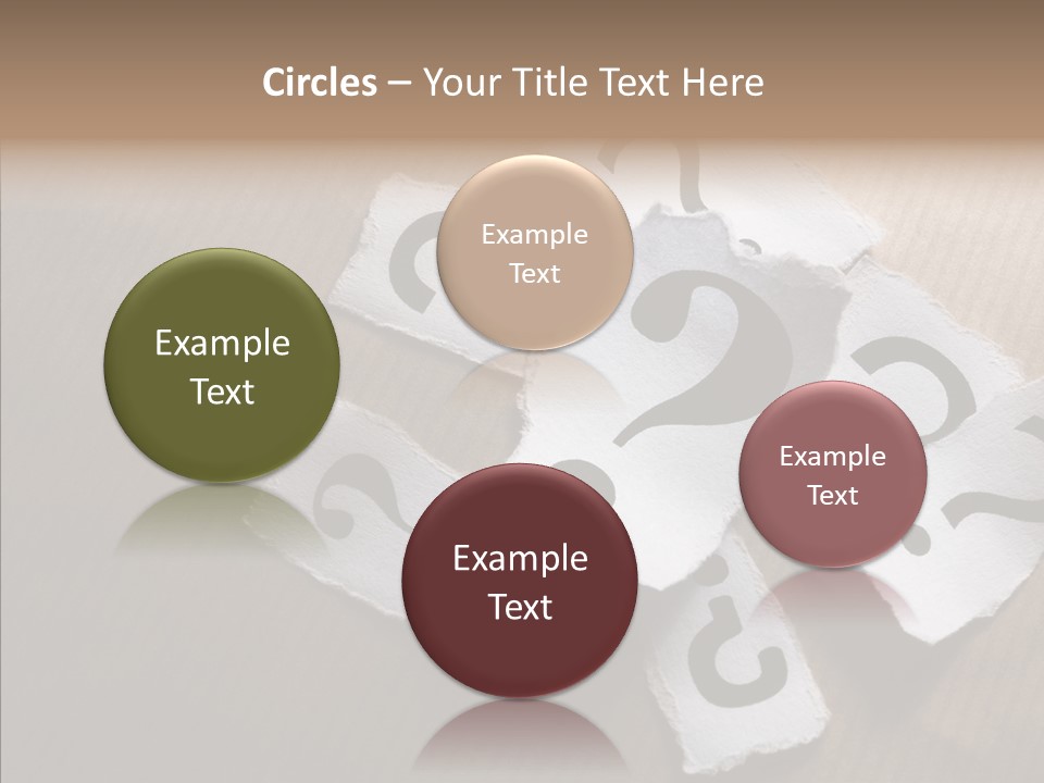 Copy Space Risk Decisions PowerPoint Template