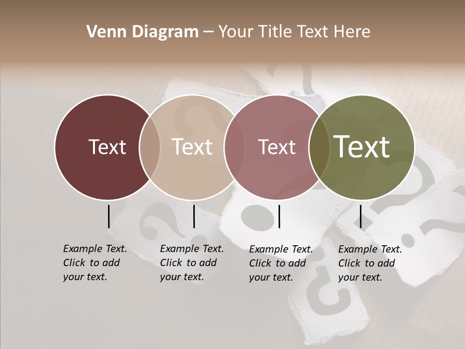 Copy Space Risk Decisions PowerPoint Template