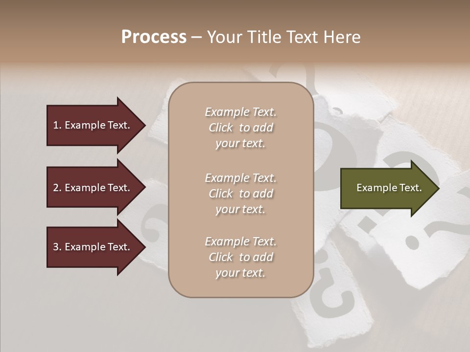 Copy Space Risk Decisions PowerPoint Template