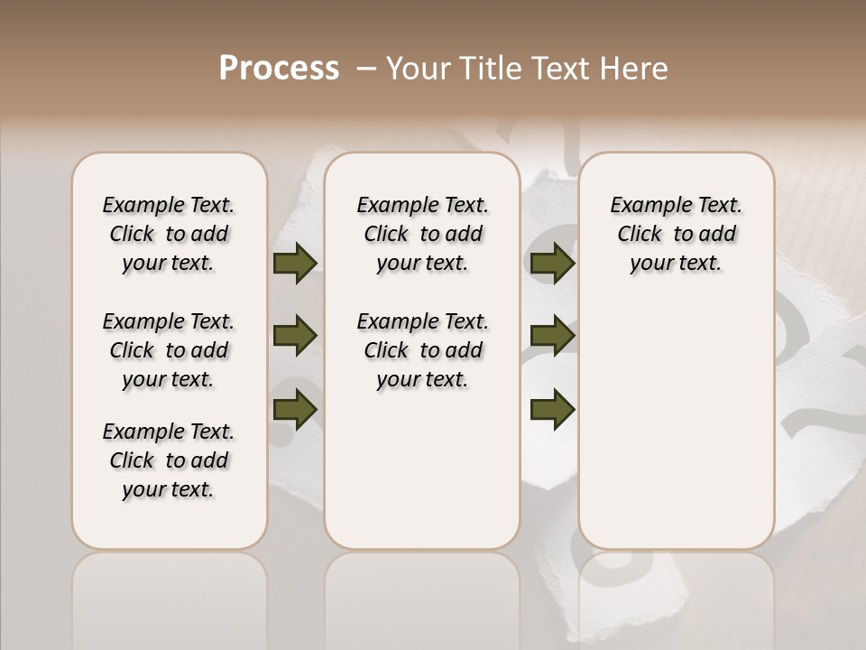 Copy Space Risk Decisions PowerPoint Template