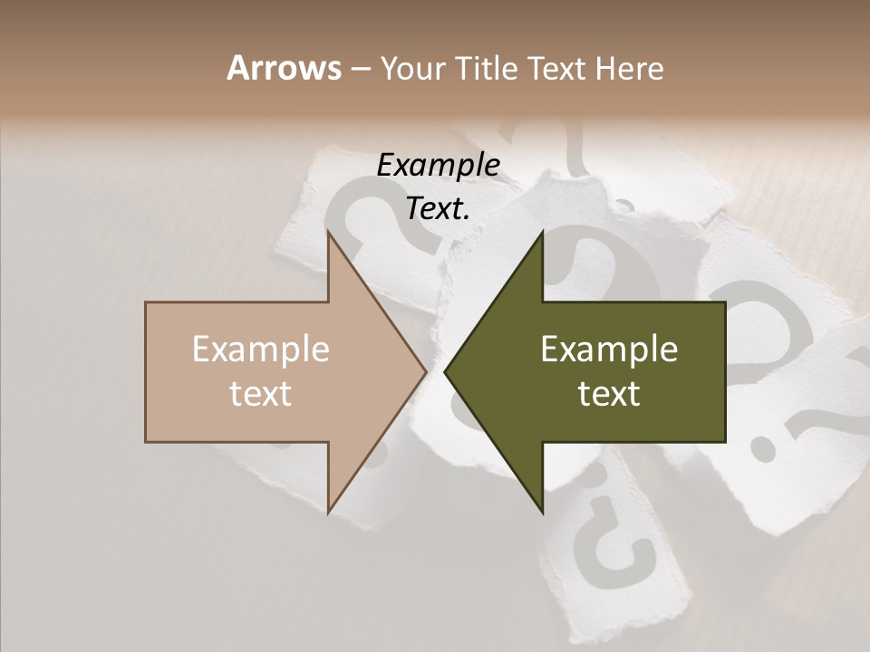 Copy Space Risk Decisions PowerPoint Template