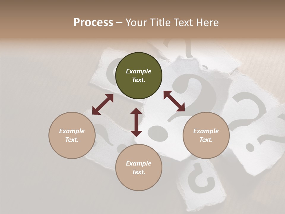 Copy Space Risk Decisions PowerPoint Template