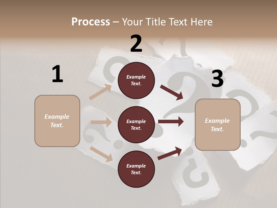 Copy Space Risk Decisions PowerPoint Template