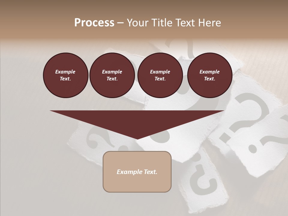 Copy Space Risk Decisions PowerPoint Template