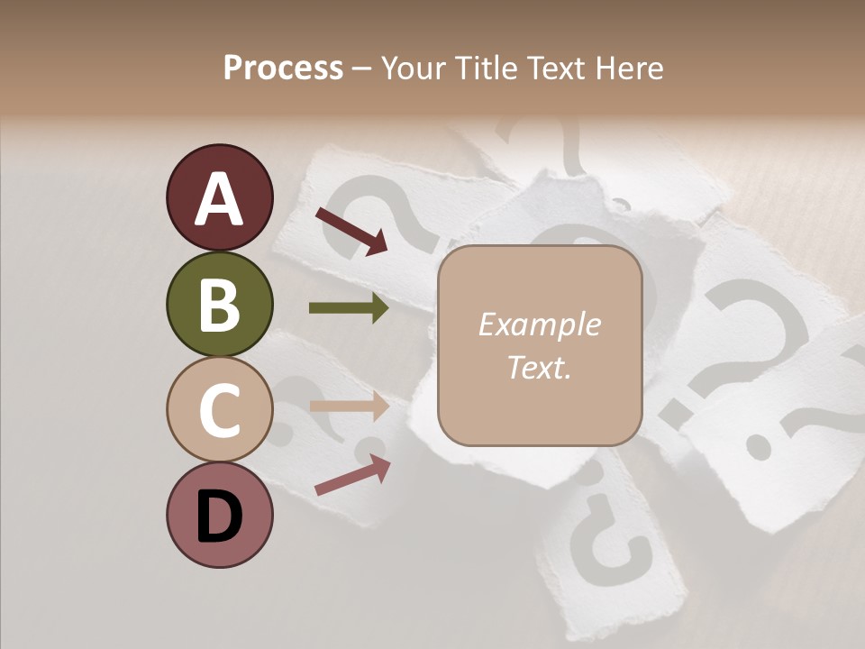 Copy Space Risk Decisions PowerPoint Template