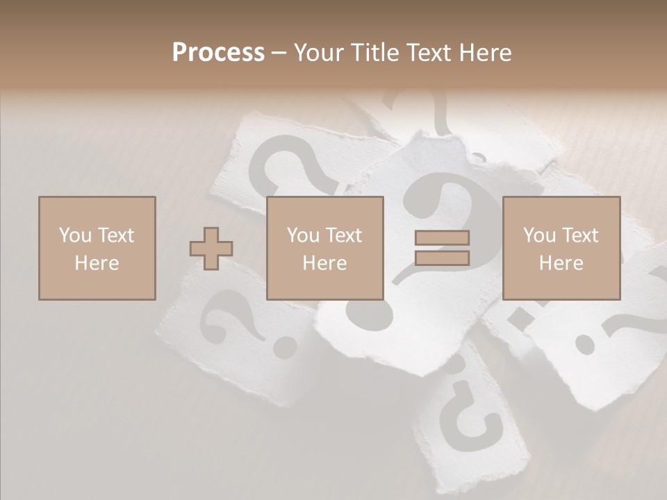 Copy Space Risk Decisions PowerPoint Template