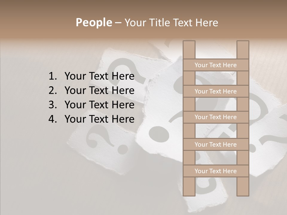 Copy Space Risk Decisions PowerPoint Template