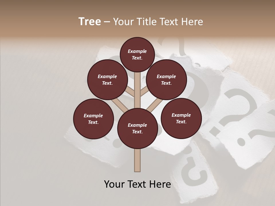 Copy Space Risk Decisions PowerPoint Template