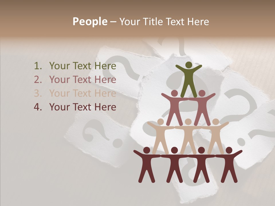 Copy Space Risk Decisions PowerPoint Template