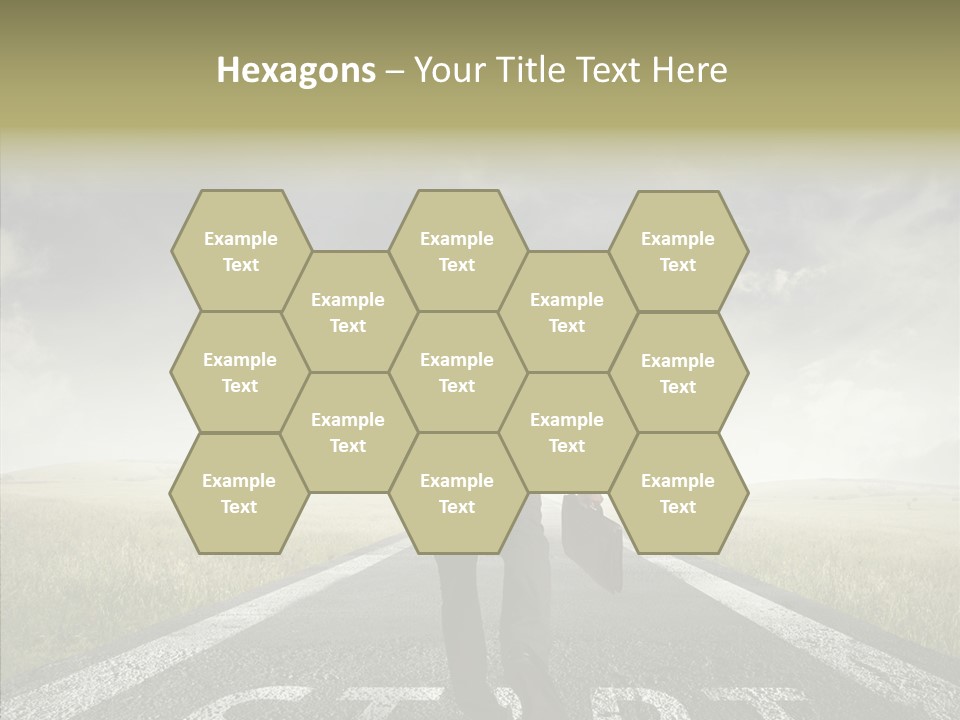 Competition Opportunity Man PowerPoint Template