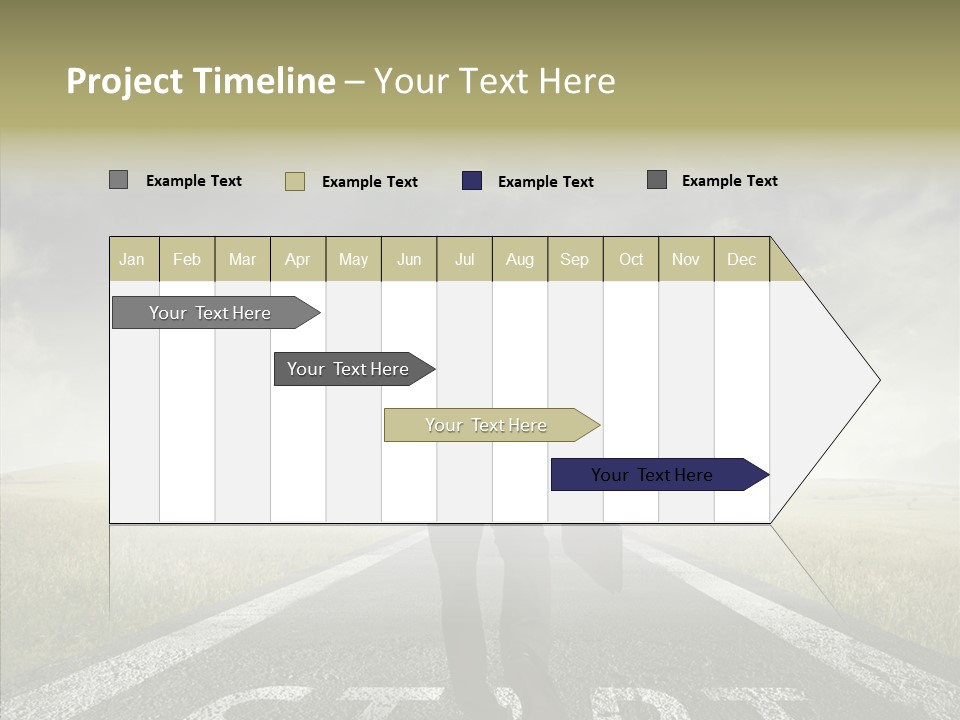Competition Opportunity Man PowerPoint Template