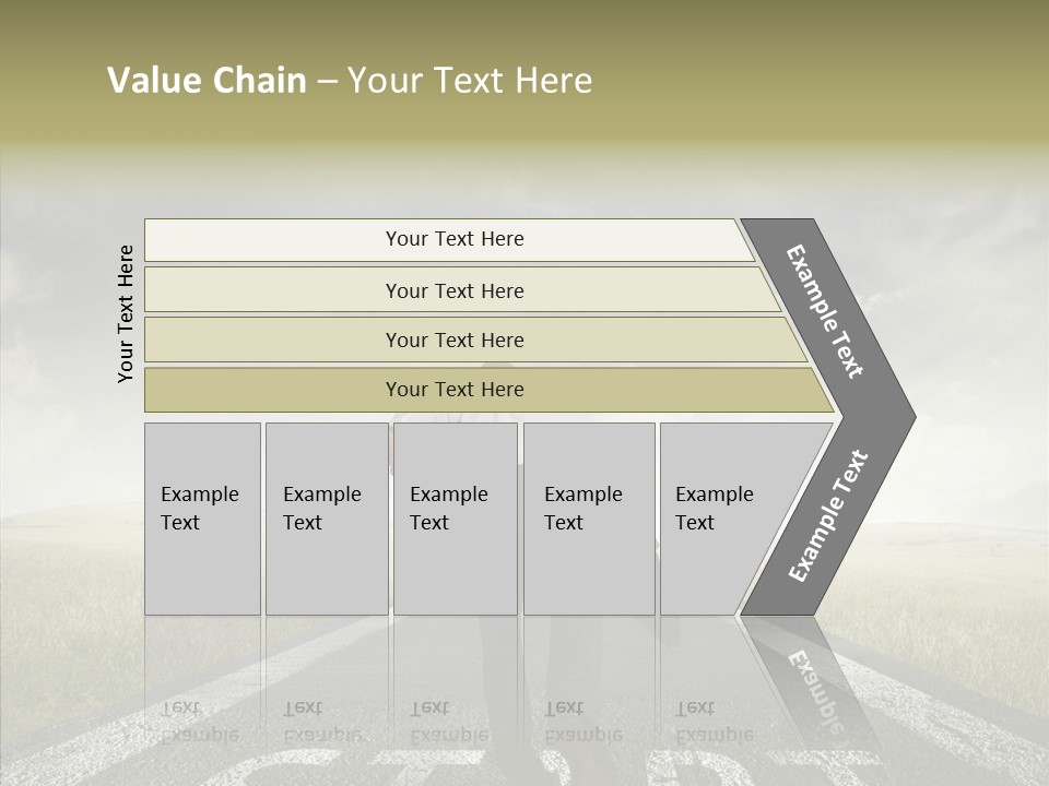 Competition Opportunity Man PowerPoint Template
