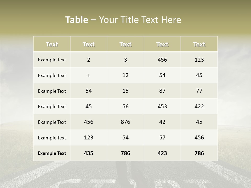 Competition Opportunity Man PowerPoint Template