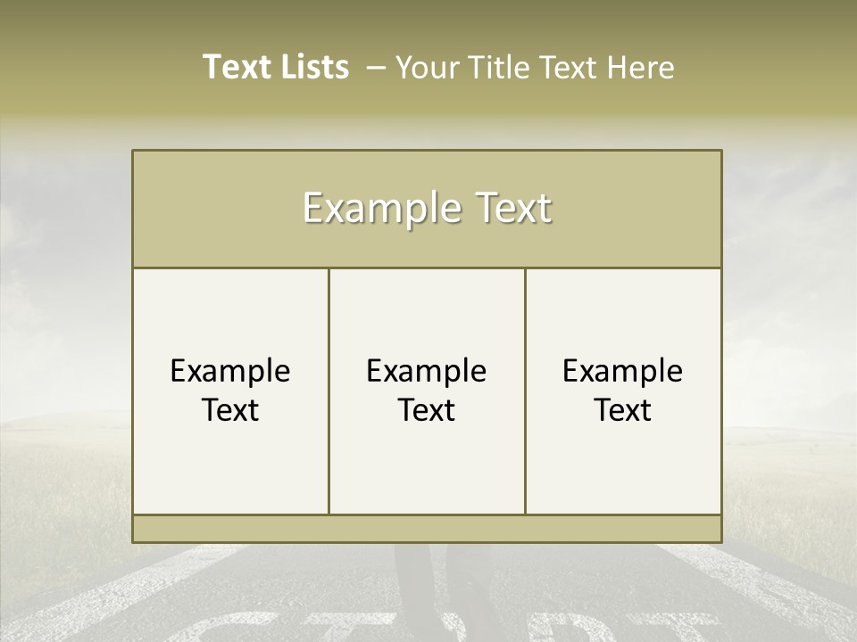 Competition Opportunity Man PowerPoint Template