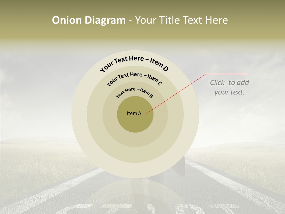 Competition Opportunity Man PowerPoint Template