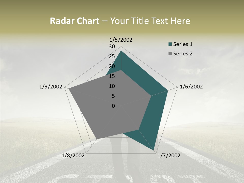 Competition Opportunity Man PowerPoint Template