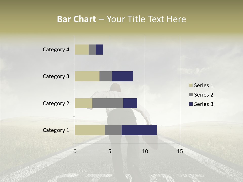 Competition Opportunity Man PowerPoint Template