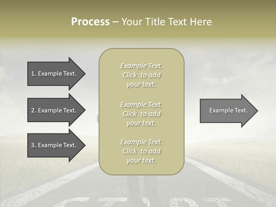 Competition Opportunity Man PowerPoint Template