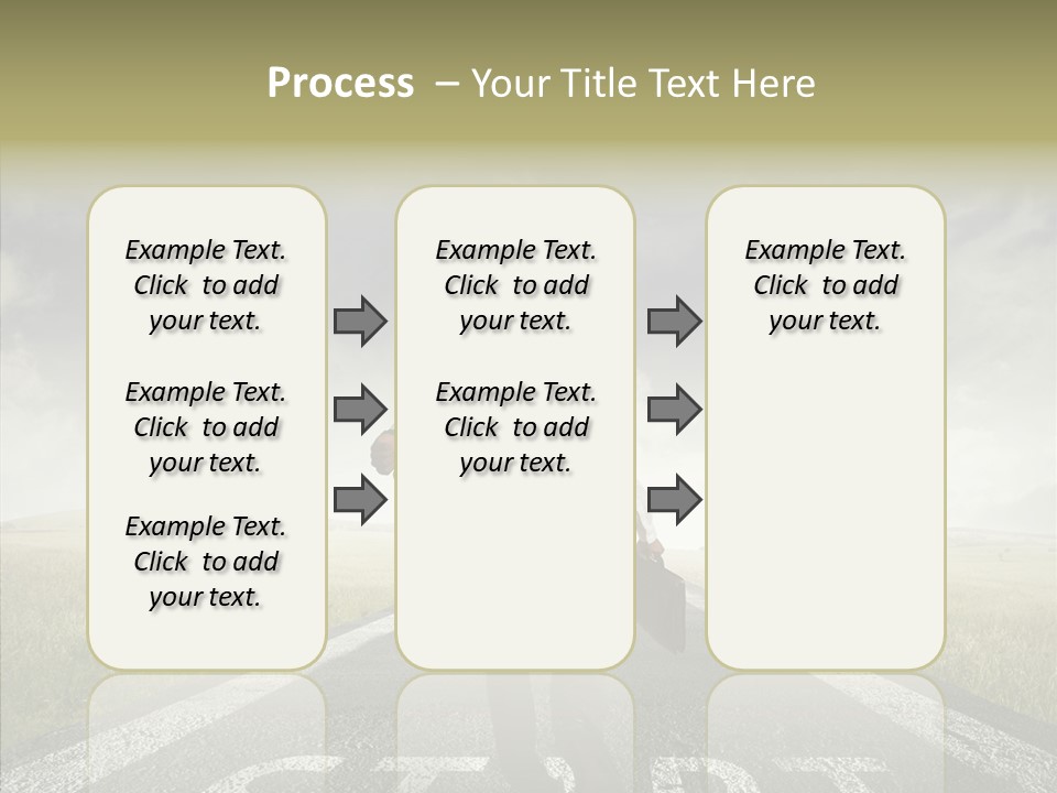 Competition Opportunity Man PowerPoint Template