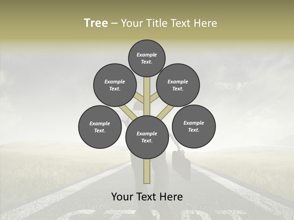 Competition Opportunity Man PowerPoint Template