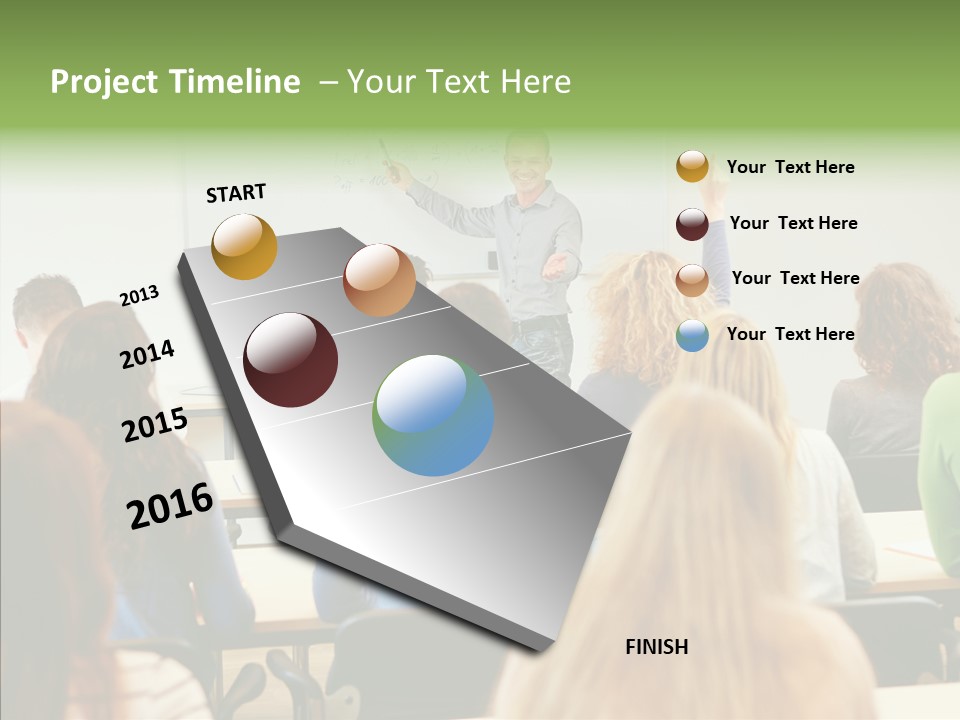 Byte Message Learn PowerPoint Template