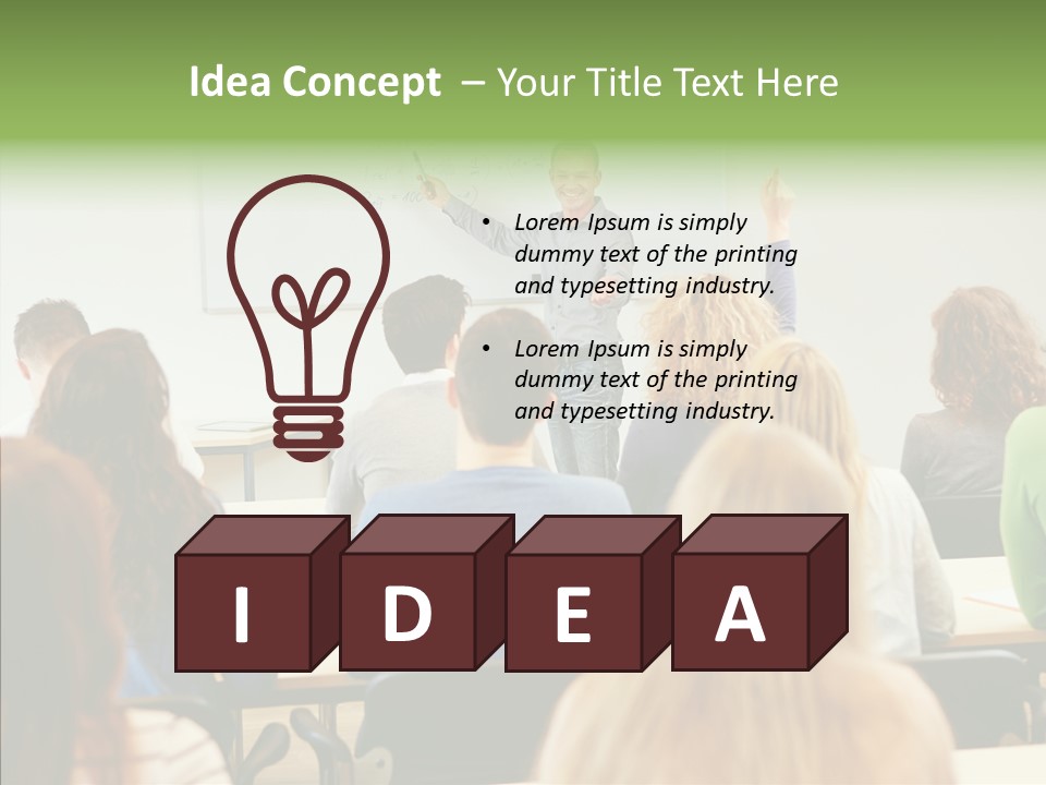 Byte Message Learn PowerPoint Template