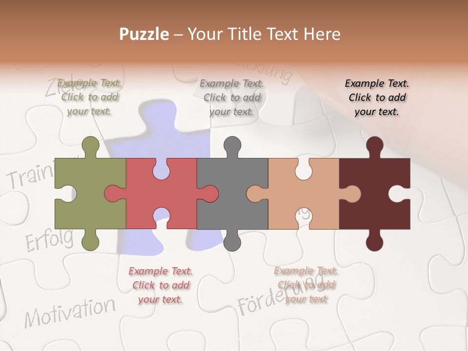 Skill Job Service PowerPoint Template