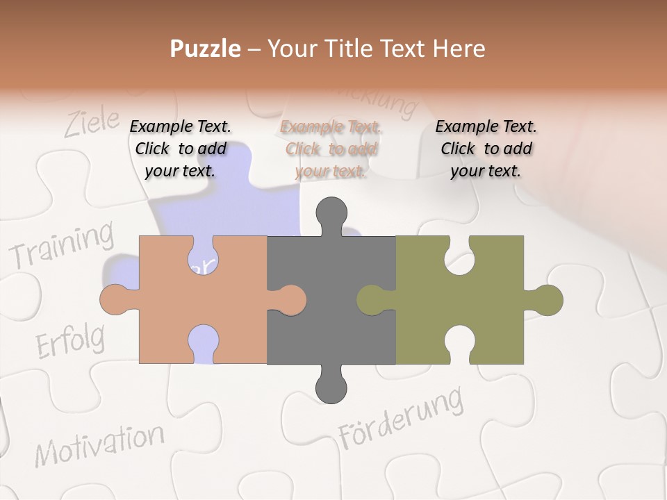 Skill Job Service PowerPoint Template