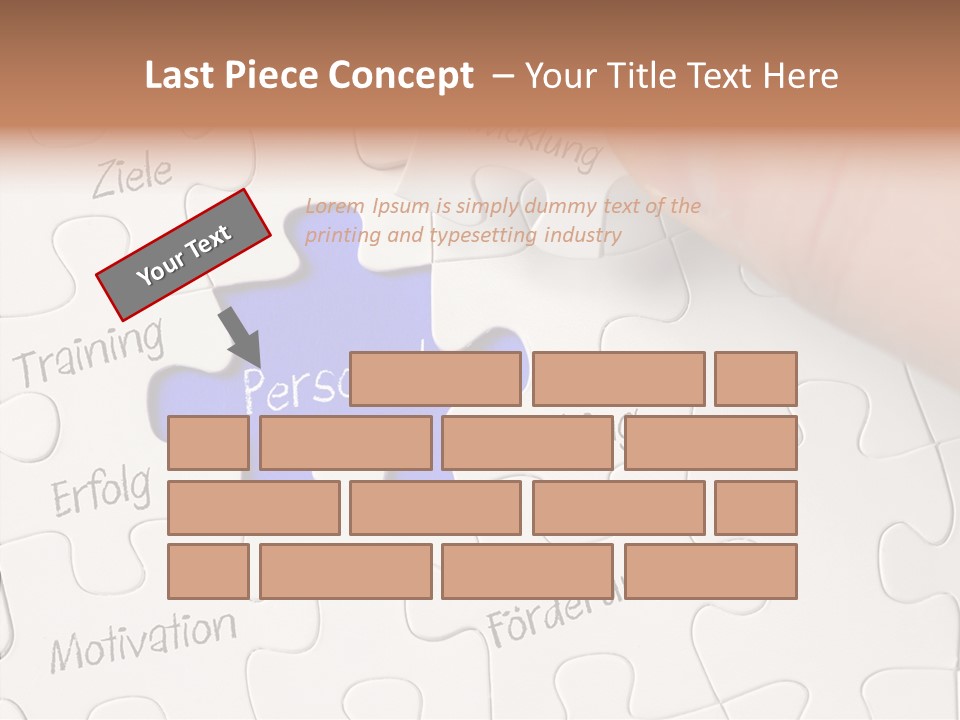 Skill Job Service PowerPoint Template