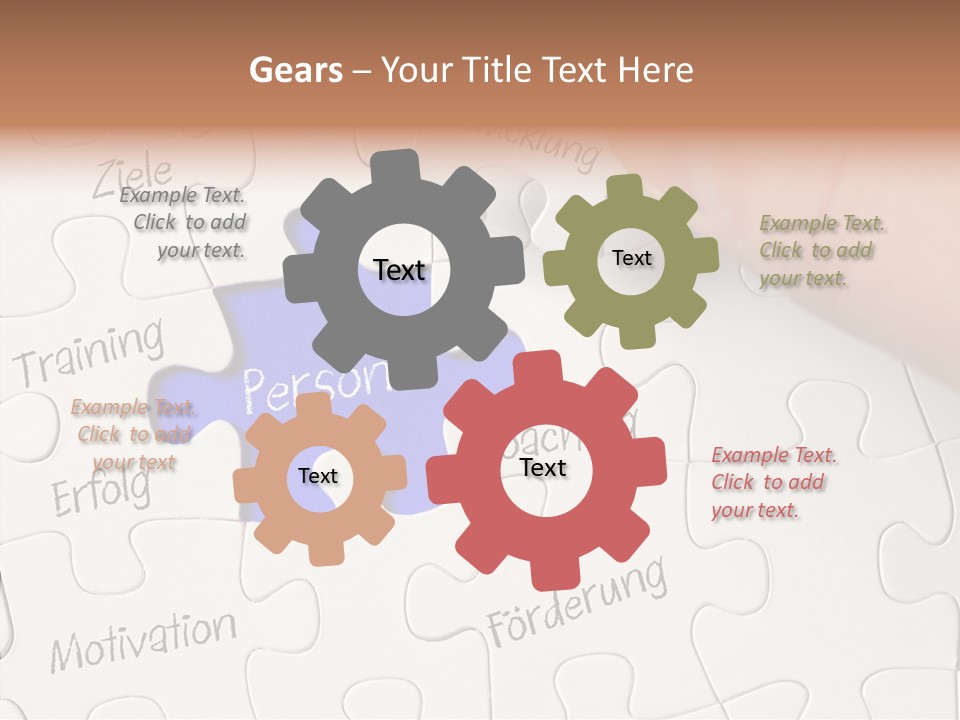 Skill Job Service PowerPoint Template