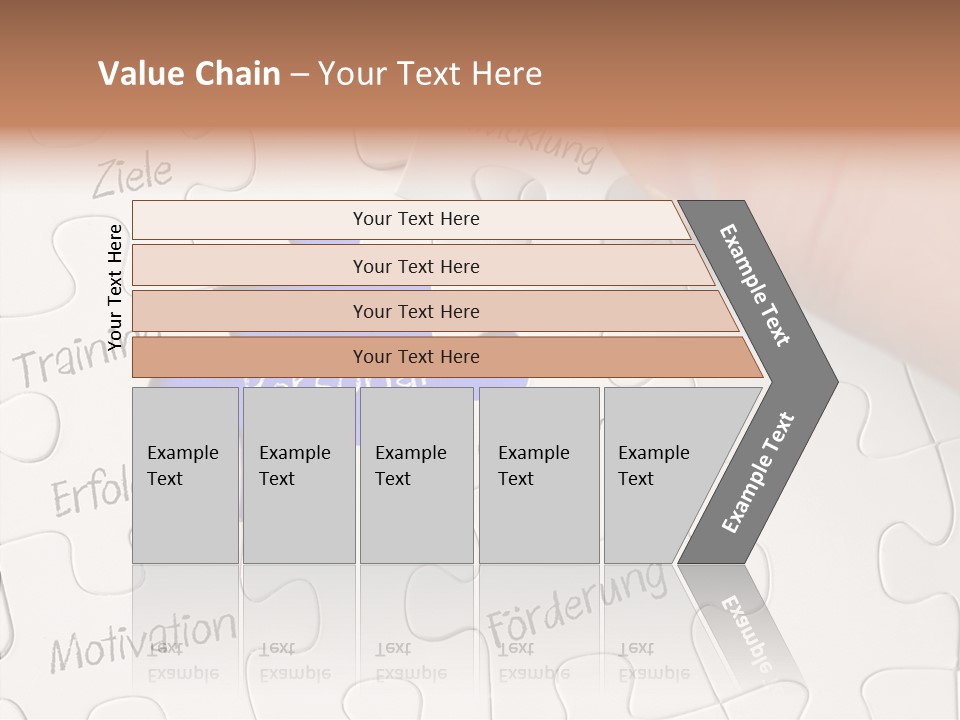 Skill Job Service PowerPoint Template