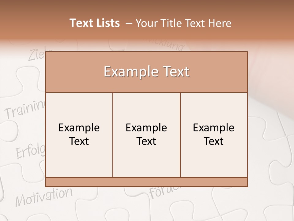 Skill Job Service PowerPoint Template