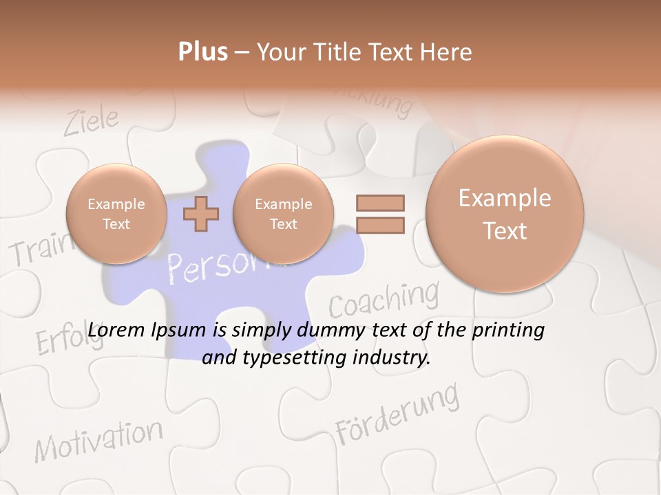 Skill Job Service PowerPoint Template