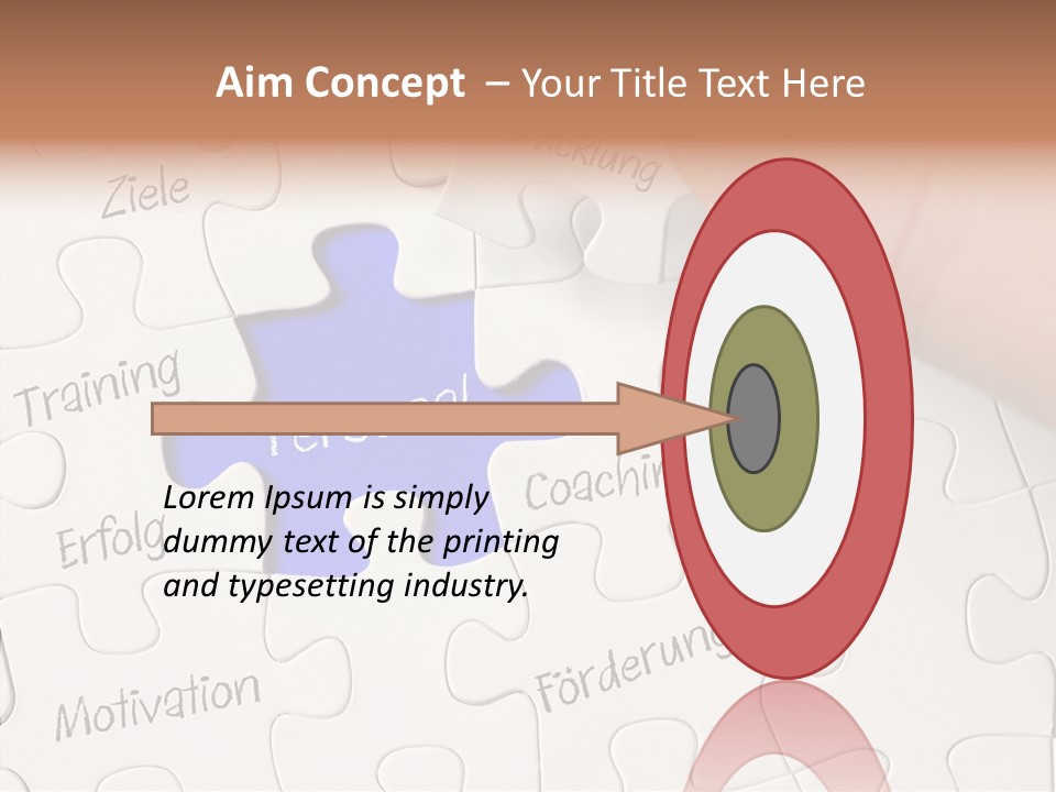 Skill Job Service PowerPoint Template