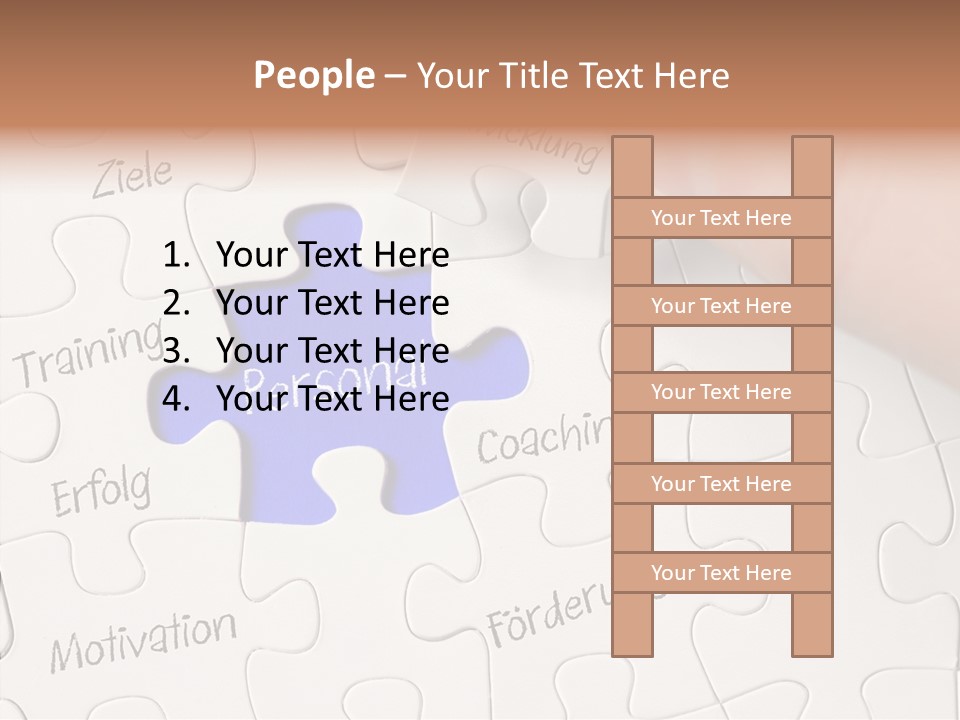 Skill Job Service PowerPoint Template