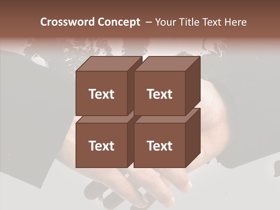 Work Trust Partnership PowerPoint Template