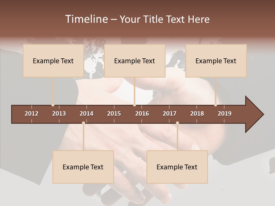 Work Trust Partnership PowerPoint Template