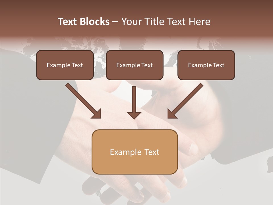 Work Trust Partnership PowerPoint Template