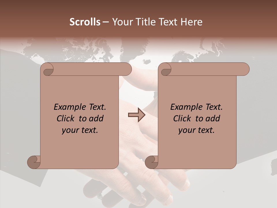 Work Trust Partnership PowerPoint Template