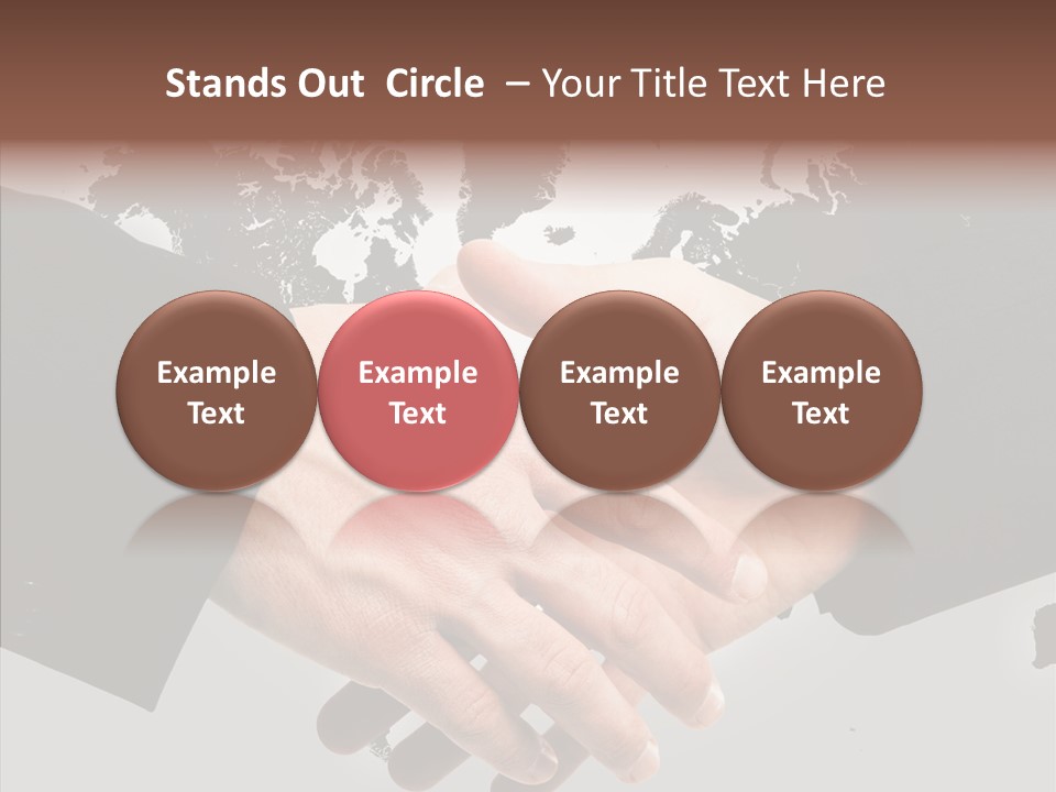 Work Trust Partnership PowerPoint Template