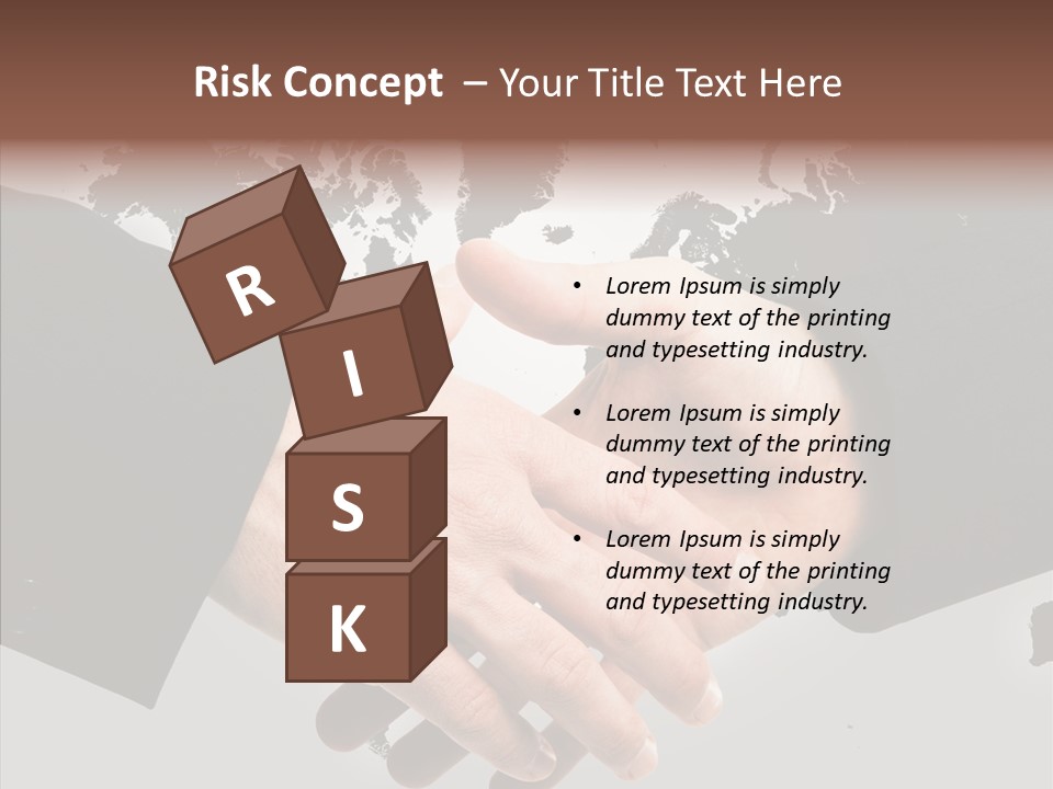 Work Trust Partnership PowerPoint Template