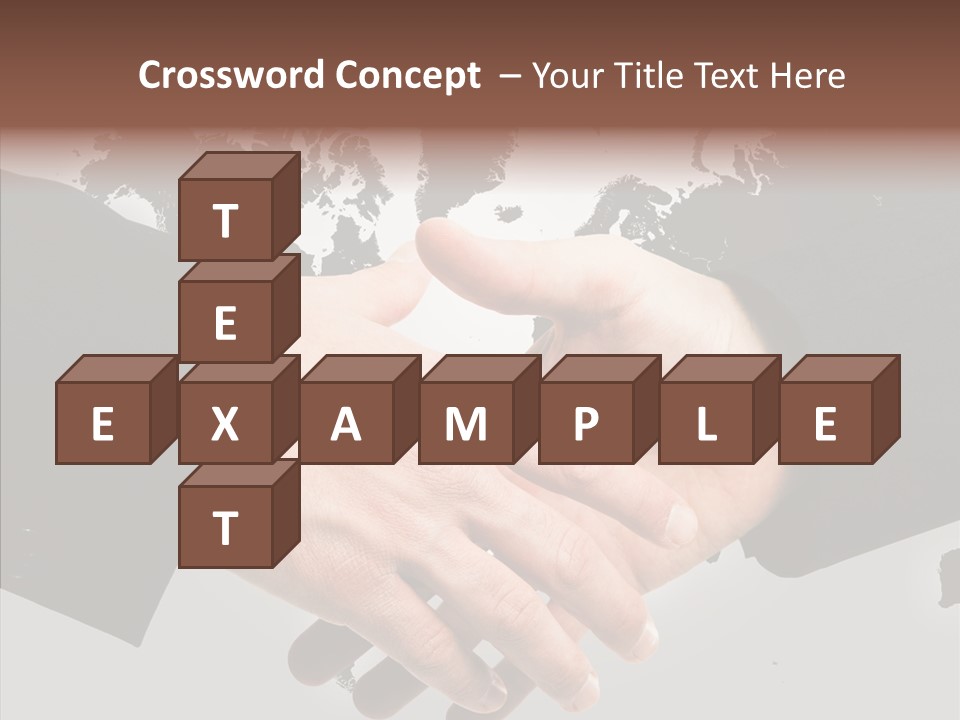 Work Trust Partnership PowerPoint Template