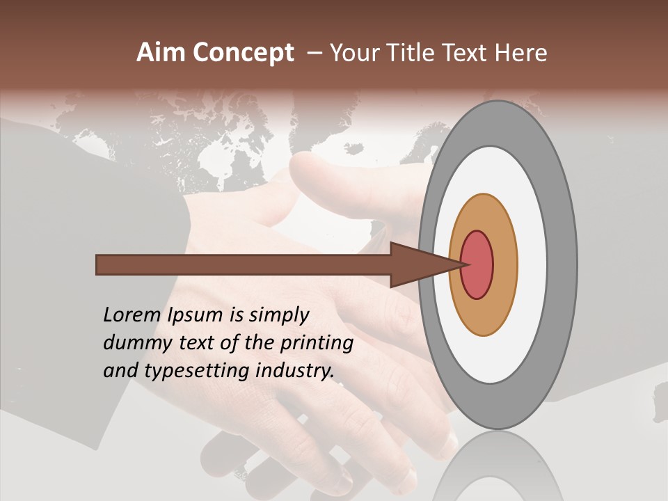 Work Trust Partnership PowerPoint Template