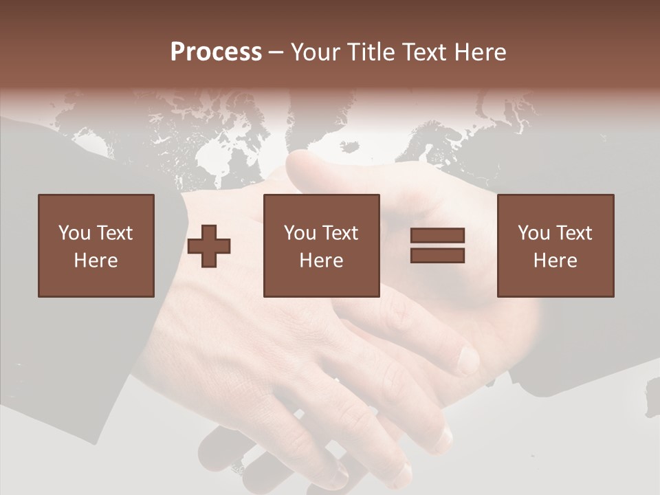 Work Trust Partnership PowerPoint Template