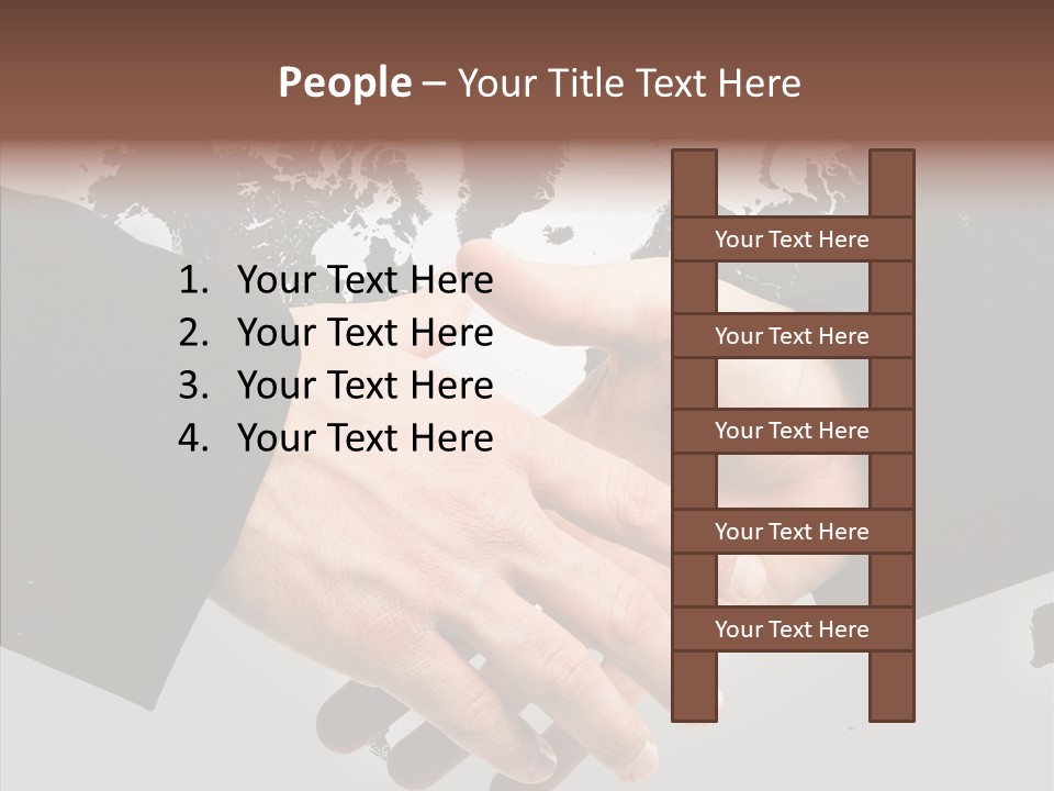 Work Trust Partnership PowerPoint Template