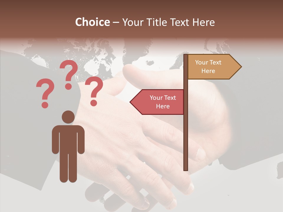 Work Trust Partnership PowerPoint Template