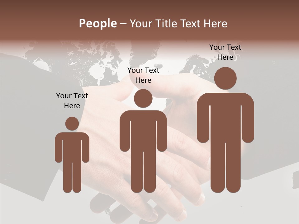 Work Trust Partnership PowerPoint Template